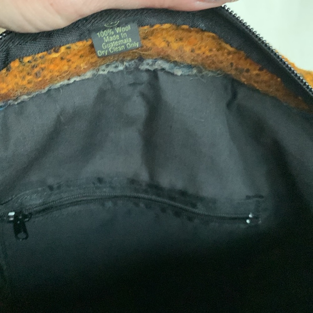 UNIQUE BATIK 100% WOOL HANDMADE IN GUATEMALA MESSENGER CROSSBODY BAG ADJ… - Picture 10 of 16
